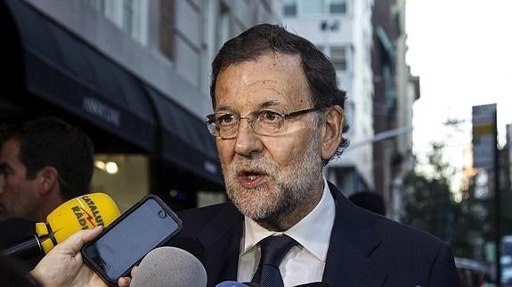 El presidente del Gobierno español, Mariano Rajoy. 