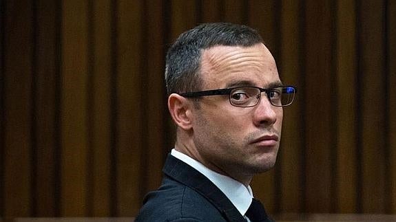 Oscar Pistorius, durante el juicio. 