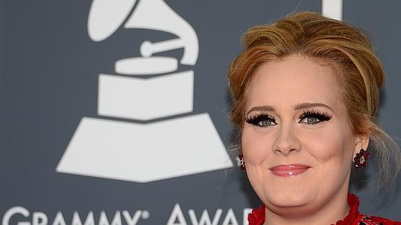 La cantante británica Adele.