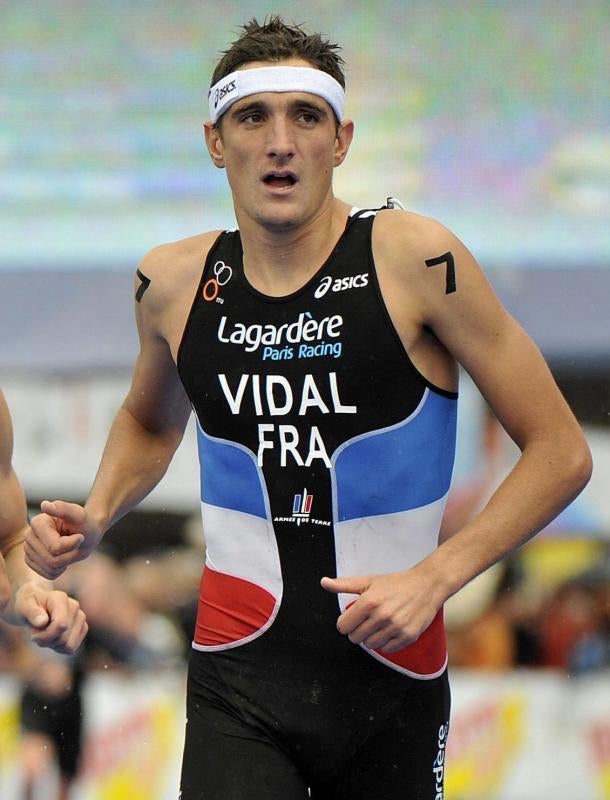 El triatleta Laurent Vidal. 