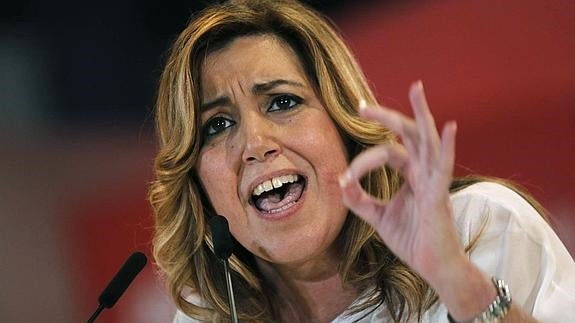 Susana Díaz, presidenta de Andalucía.