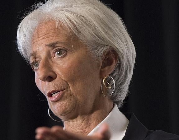 Christine Lagarde. 