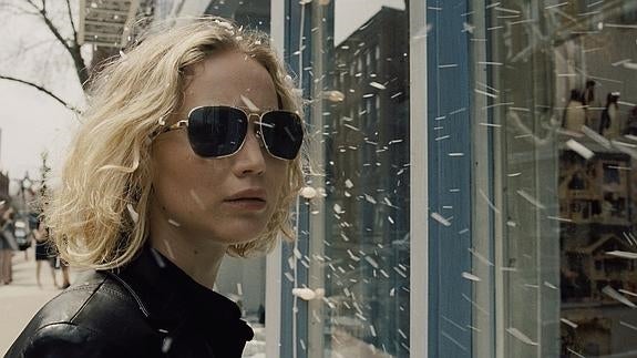 Jennifer Lawrence en una escena de 'Joy'.