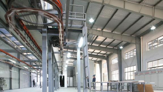 Instalaciones de la empresa china que está realizando la investigación.