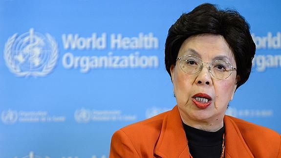 La directora general de la OMS, Margaret Chan. 