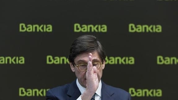 El presidente de Bankia, José Ignacio Goirigolzarri. 