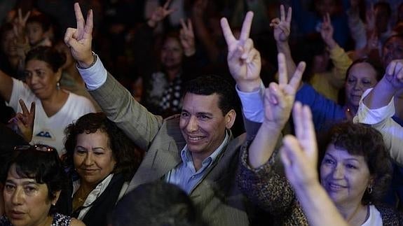 El presidente de Guatemala, Jimmy Morales. 