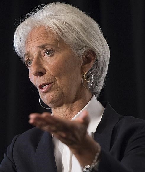 Christine Lagarde. 