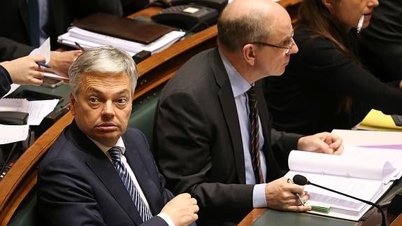 Didier Reynders y Koen Geens.