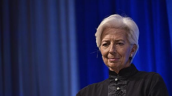 Christine Lagarde, directora gerente del FMI.