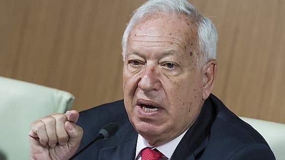 El ministro de Asuntos Exteriores en funciones, José Manuel García-Margallo.