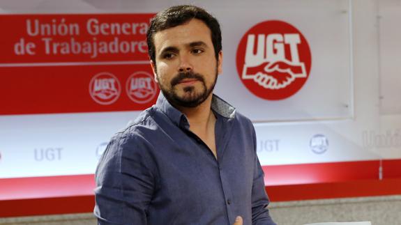 Alberto Garzón. 