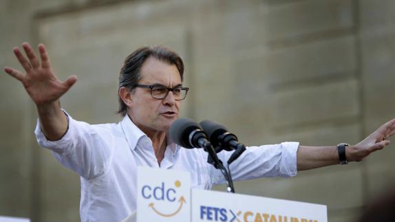 Artur Mas, presidente de Convergència.