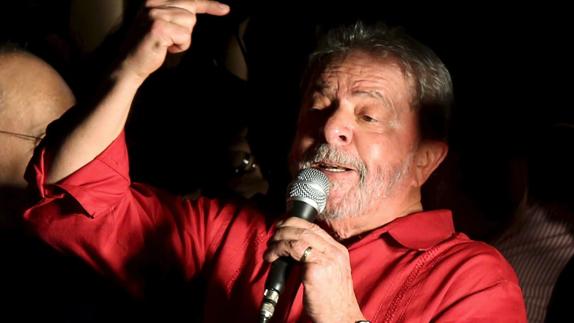 Luiz Inácio Lula da Silva , expresidente de Brasil.