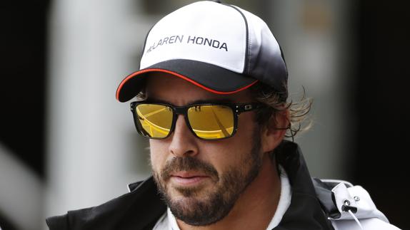 Alonso, en Silverstone. 