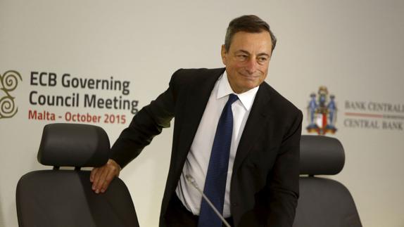 Mario Draghi, presidente del Banco Central Europeo.