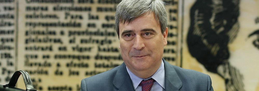 Miguel Cardenal, durante un acto de prensa. 