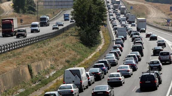 Retenciones en las autopistas.