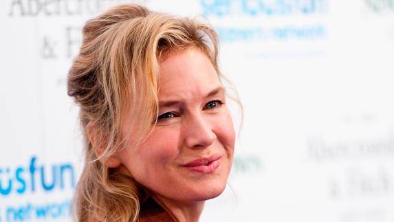 La conocida actriz, Renée Zellweger.