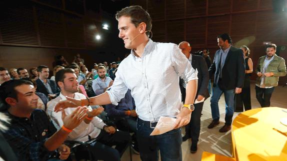 El presidente de Ciudadanos, Albert Rivera.