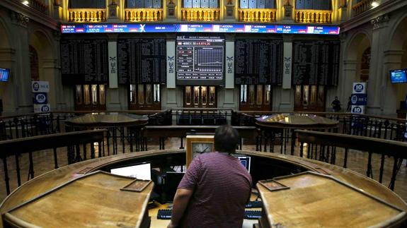 Sede de la Bolsa en Madrid.