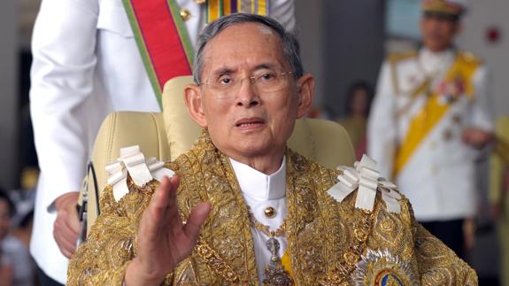 Bhumibol Adulyadej, rey de Tailandia.