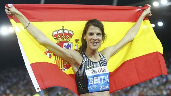 Ruth Beitia. 