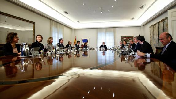 Reunión del Consejo de Ministros. 