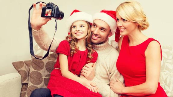 Cómo organizar una sesión de fotos con niños para felicitar la Navidad