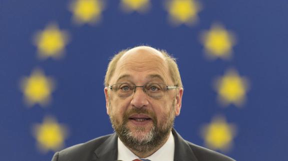 El presidente de la Eurocámara, Martin Schulz.