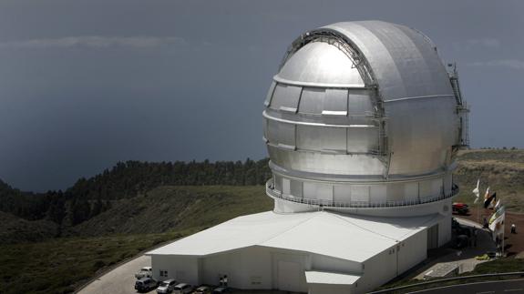 El Gran Telescopio de Canarias, el telescopio infrarrojo más grande del mundo. 