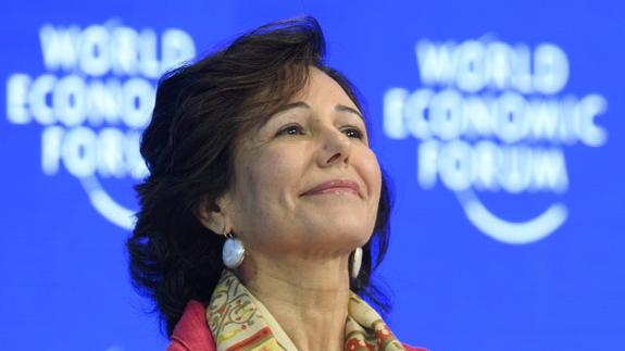 La presidenta del Banco Santander, Ana Patricia Botín. 