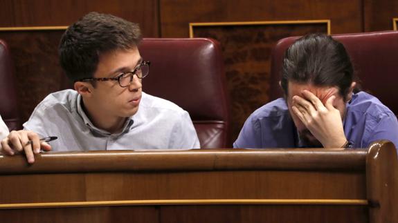 Errejón e Iglesias.