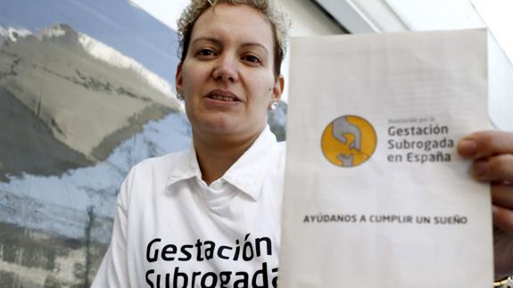 Marta López, presidenta de la Asociación por la Gestación Subrogada de España.