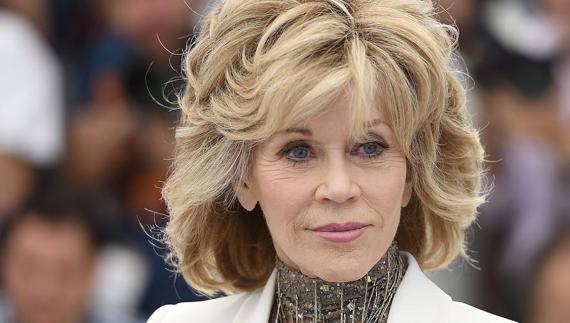 Jane Fonda, en Cannes. 