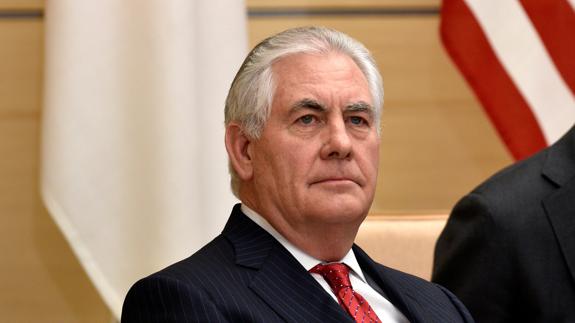 El secretario de Estado estadounidense, Rex Tillerson.