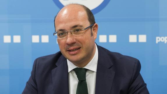 El presidente de la Región de Murcia, Pedro Antonio Sánchez. 