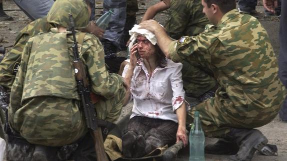 Condena a Rusia por «fallos graves» en la matanza de Beslán en 2004