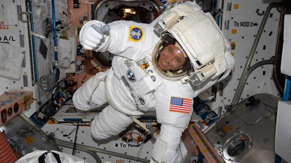 El astronauta estadounidense Jack Fischer.