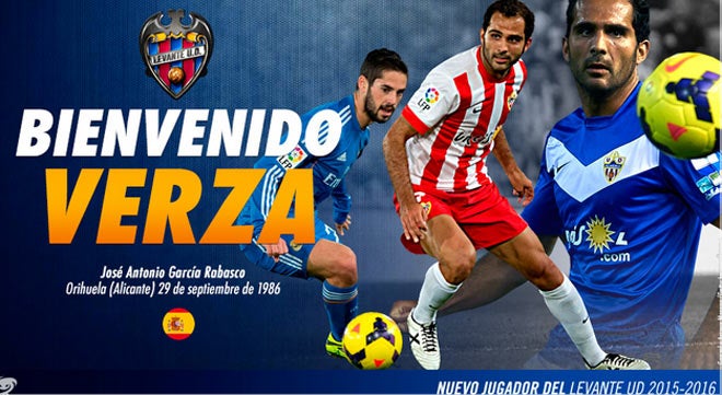 Verza, nuevo jugador del Levante