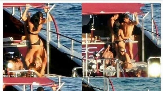 La juerga de Cristiano Ronaldo y sus amigos en Ibiza
