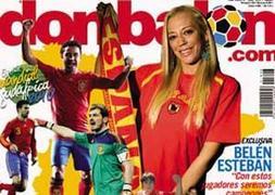 Belén Esteban, portada de Don Balón en el número más esperado del año