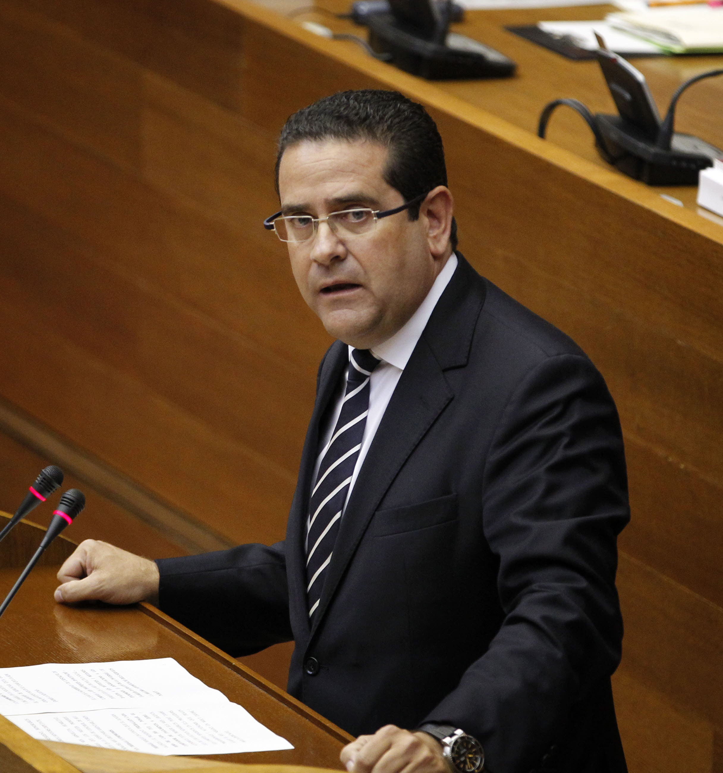 Jorge Bellver, síndic del Grupo Parlamentario Popular en Les Corts. 