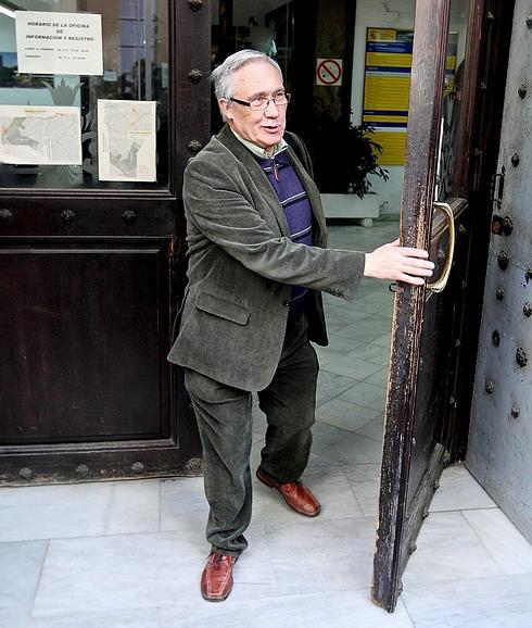 El alcalde de Zarra, Juan José Rubio, en imagen de archivo. 