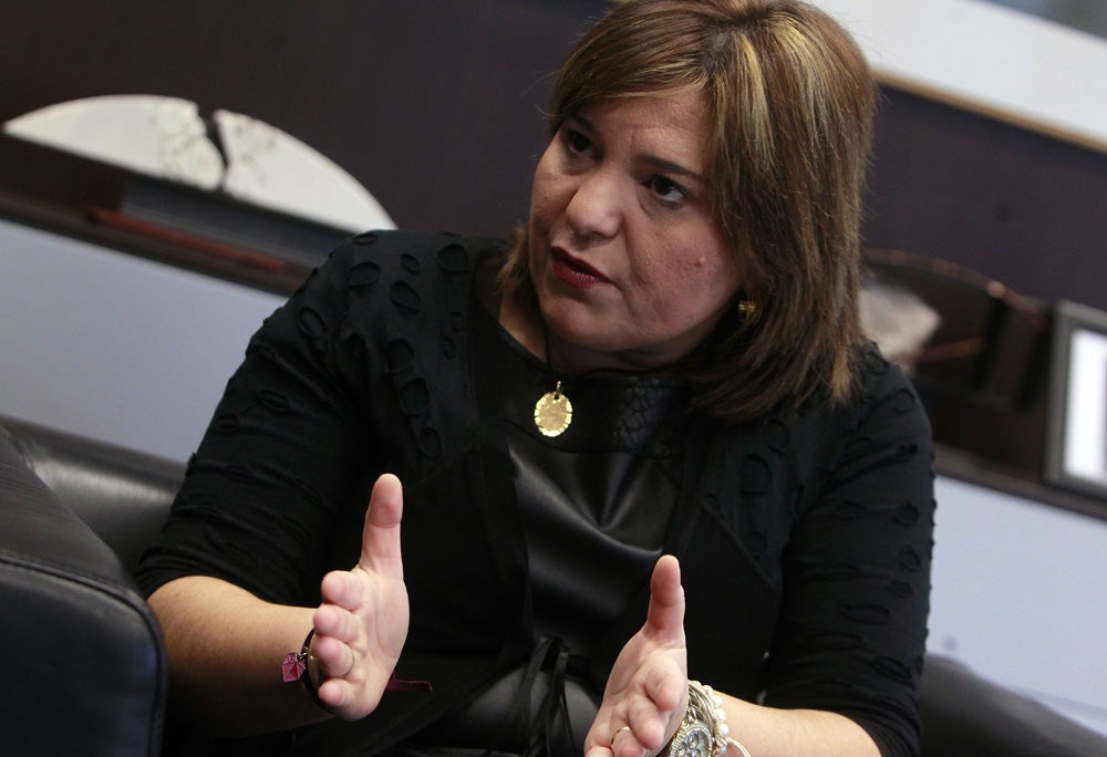 Isabel Bonig, nueva secretaria general del PPCV. 