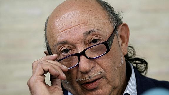 Francis Montresinos durante la rueda de prensa de hoy