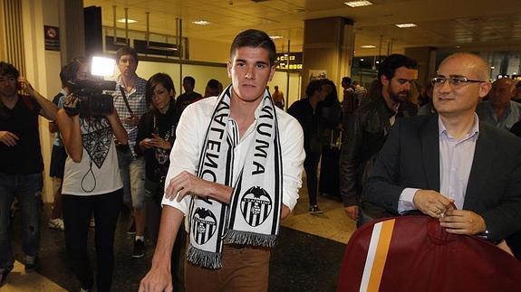 Rodrigo de Paul, en Valencia.