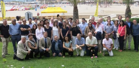 Participantes en la jornada celebrada en Xàbia. :: LP