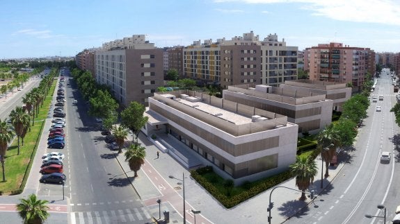 El nuevo centro de Casa Caridad acogerá a enfermos y familias sin recursos en 2016
