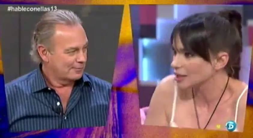 Bertín Osborne y Beatriz Montañez, ayer en 'Hable con ellas'.